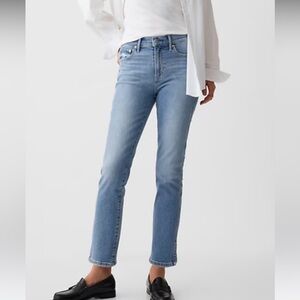 NWOT Gap Vintage Slim MidRise Split Hem Jeans